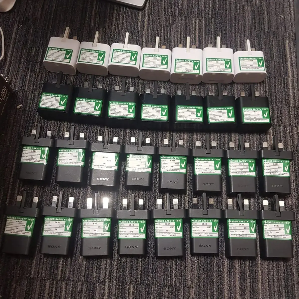 Low risk inspection and testing