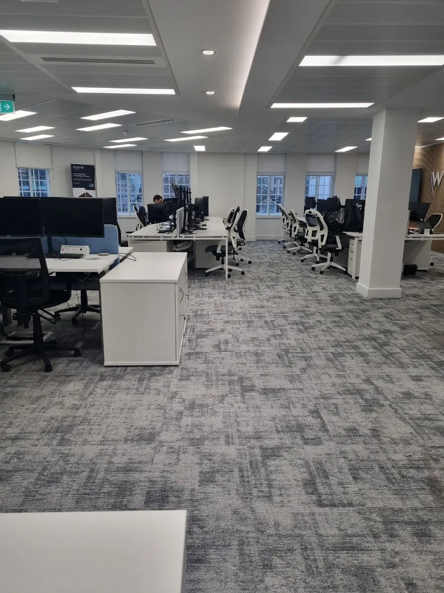 Inspection and testing in an office